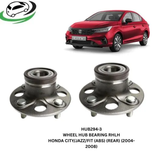 Illustration of hub294-3 rear wheel hub bearing with abs rh/lh pair - honda city, jazz and fit (2004-2008)