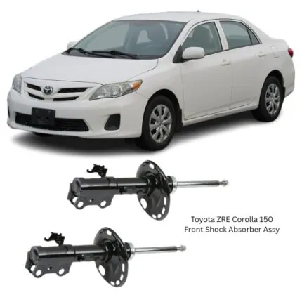 Illustration of toyota zre corolla 150 front shock absorber assy 339701