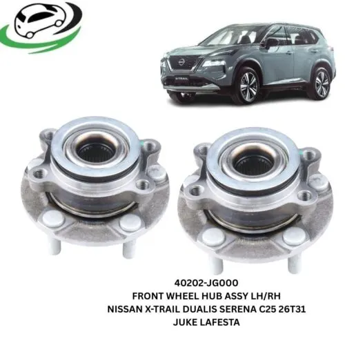 Illustration of so.hq 40202-jg000 front wheel hub assembly rh/lh set