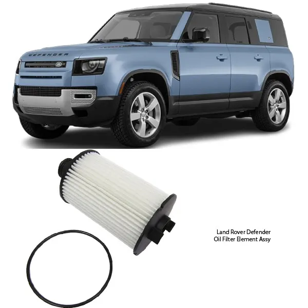 Illustration of land rover defender 2020 oil filter assy lr011279