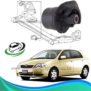 Illustration of rear axle bush toyota corolla runx/allex