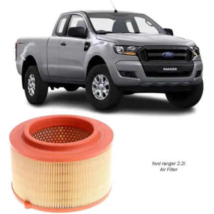 Illustration of ford ranger 2.2l air filter element sub assy ab399601ab