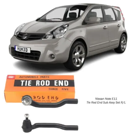 Illustration of nissan note e11 tie rod end sub assy set r/l se4951