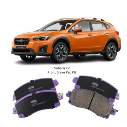 Illustration of subaru xv front brake pad kit pn7805