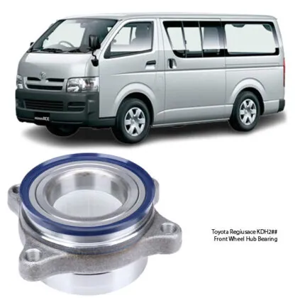 Illustration of toyota regiusace kdh2## pfi front wheel hub bearing phu56000