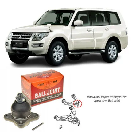 Illustration of mitsubishi pajero v87w/v97w upper arm ball joint assy sb7841