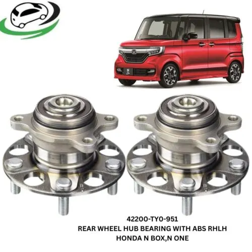 Illustration of 42200-ty0-951 rear wheel hub bearing with abs for honda n-box & honda n-one (pair rhlh)