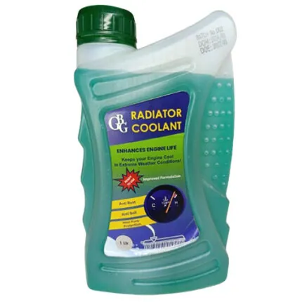 Illustration of radiator coolant green 1l