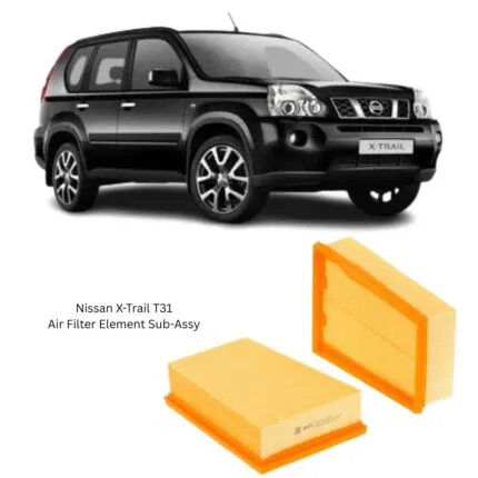 Illustration of nissan x-trail t31 air filter element sub-assy 16546-jd20a