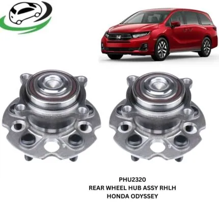 Illustration of phu2320 rear wheel hub assembly for honda odyssey – pair (rhlh)