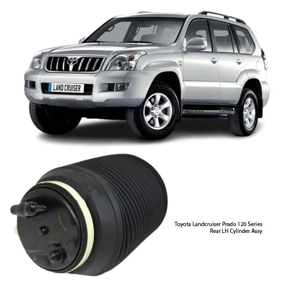 Illustration of toyota landcruiser prado 120 series rear lh cylinder assy 48090-35011