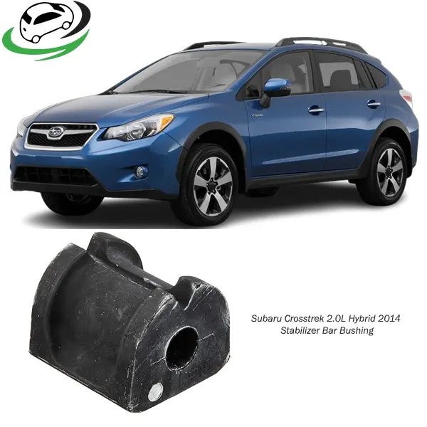 Illustration of subaru crosstrek 2.0l hybrid 2014 suspension stabilizer bar bushing 20464-sc010