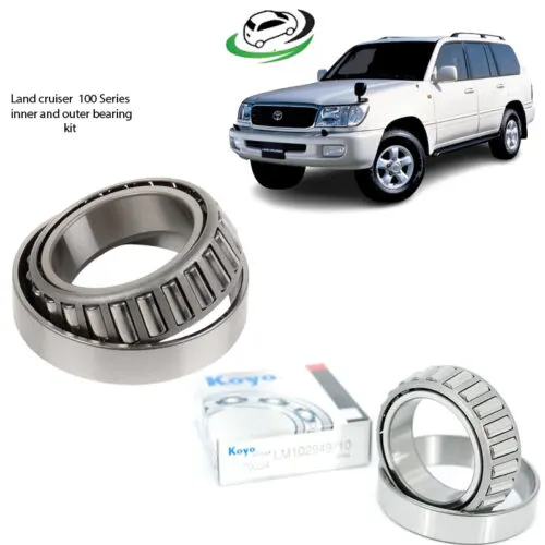 Illustration of toyota landcruiser 100 series inner & outer bearing kit lh