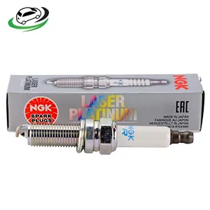 Illustration of ngk laser platinum spark plug mercedes benz maybach, hyundai, kia plkr7a