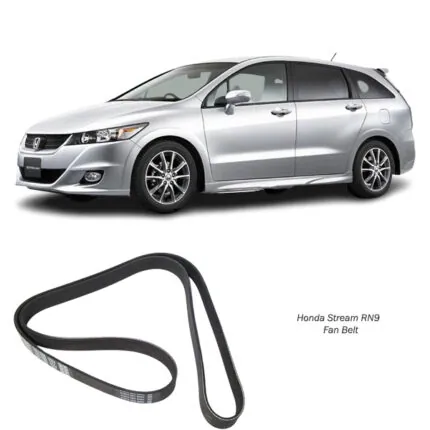Illustration of honda stream rn9 fan belt 7pk2060