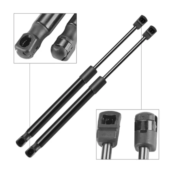 Illustration of audi a5 2009-2017 gas spring boot trunk tailgate 8t8827552