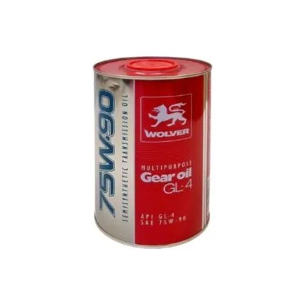 Illustration of wolver gl-4 75w-90 semisynthetic transmission oil