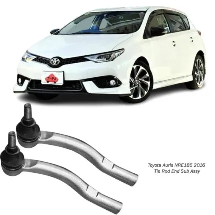Illustration of toyota auris nre185 2016 tie rod end sub assy 45046-19415