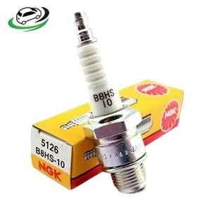 Illustration of ngk nickel spark plug b8hs-10 toyota, kawasaki, yamaha, suzuki, lexus