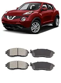 Illustration of front brake pads nissan juke