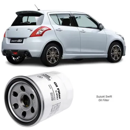Illustration of suzuki swift oil filter assy c933j