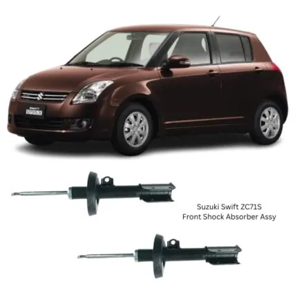 Illustration of suzuki swift zc71s front shock absorber assy 338095