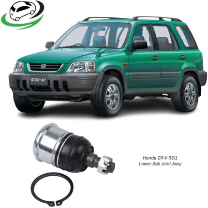Illustration of honda cr-v rd1 lower ball joint assy 51220-s04-003