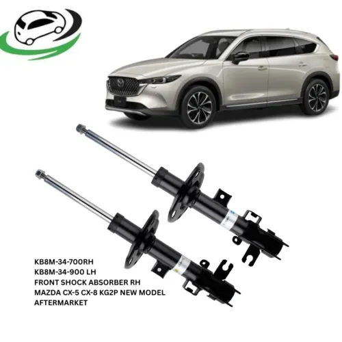 Illustration of aftermarket front shock absorbers set kb8m-34-700rh & kb8m-34-900 lh - mazda cx-5 & cx-8 kg2p new model