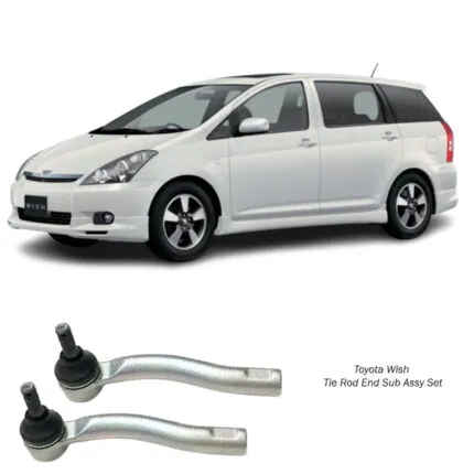 Illustration of toyota wish tie rod end sub assy 45047-49045