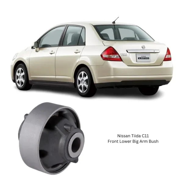 Illustration of nissan tiida c11 front lower big arm bush 54570-ed50a