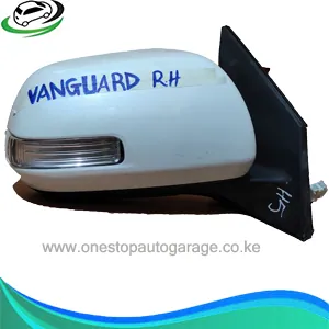 Illustration of toyota vanguard right hand side mirror