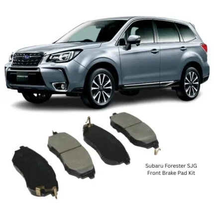 Illustration of subaru forester sjg front brake pad kit d7060