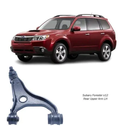Illustration of subaru forester s12 rear upper arm lh 0824-s12rlh