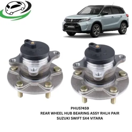 Illustration of phu57459 rear wheel hub bearing assembly for suzuki swift, sx4 and vitara – pair rhlh