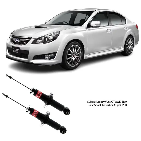 Illustration of subaru legacy v 2.5 gt awd bm9 rear shock absorber assy rh/lh 340042