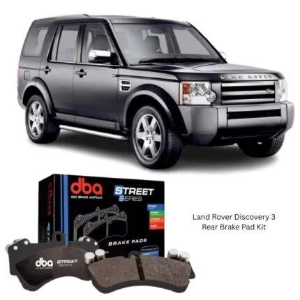 Illustration of land rover discovery 3 rear brake pad kit db1781ss