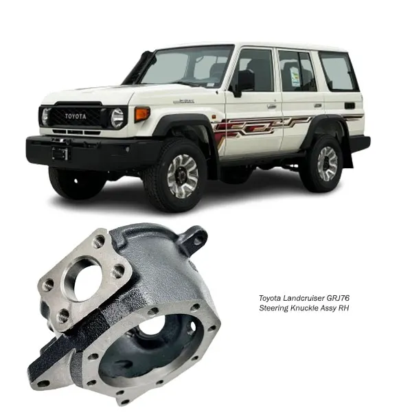 Illustration of toyota landcruiser grj76 steering knuckle assy rh 43211-60111