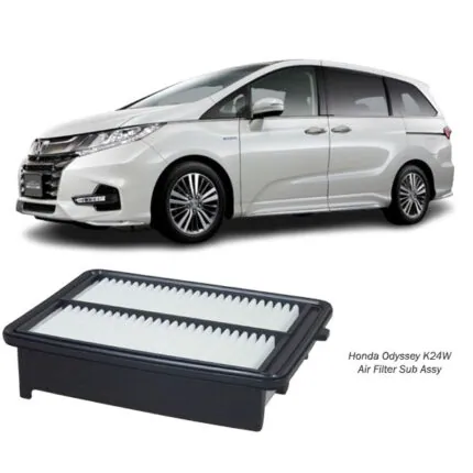 Illustration of honda odyssey k24w air filter sub assy a2804