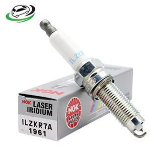 Illustration of ngk laser iridium spark plugs audi / porsche ilzkr7a