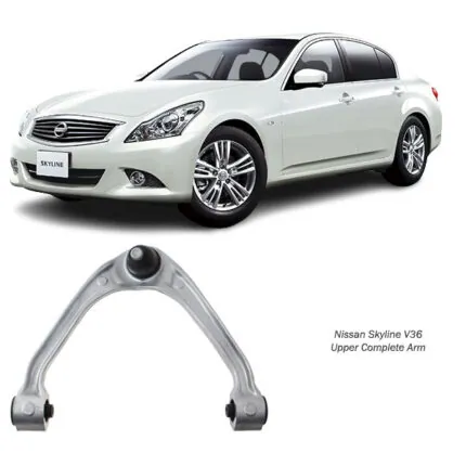 Illustration of nissan skyline v36 upper complete arm 2wd/4wd 54524-jk000