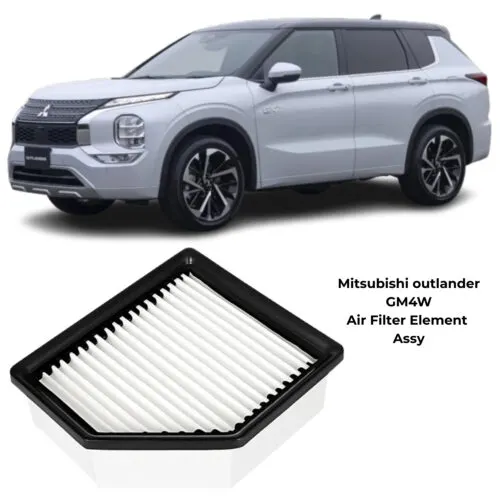 Illustration of mitsubishi outlander gm4w air filter 16546-6ra0a