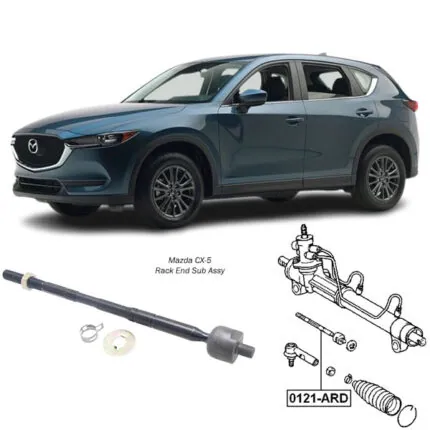 Illustration of mazda cx-5 rack end sub assy 0122-ard