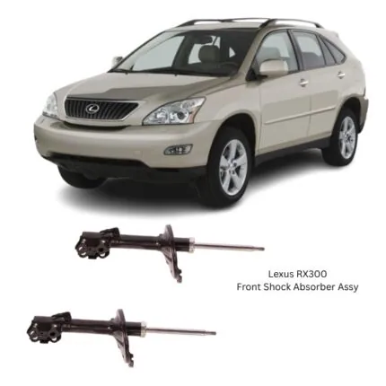 Illustration of lexus rx300 front shock absorber assy 334400