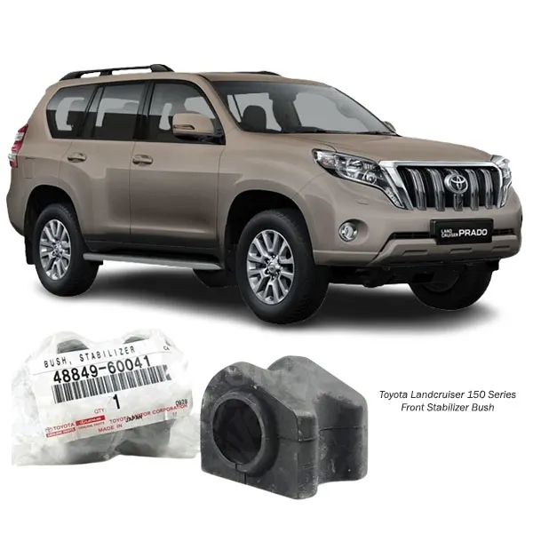 Illustration of toyota landcruiser 150 series front stabilizer bush 48849-60041