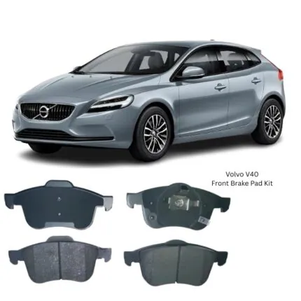 Illustration of volvo v40 front brake pad kit pn0365