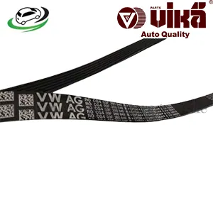 Illustration of v-ribbed belt drive belt audi 100 c4 avant/a1 (8x1/8xk)/ a3 (8p1)/ a6 c4 (4a2)/ vw jetta iv (162/163/av3/av2)/ touran (1t3)/ polo v (6r1/6c1) 03f260849a