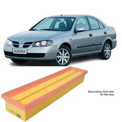 Illustration of nissan almera n16e air filter element assy a-0002