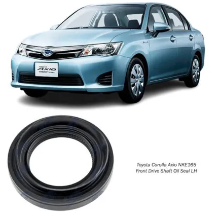 Illustration of toyota corolla axio nke165 front drive shaft oil seal 90311-35068