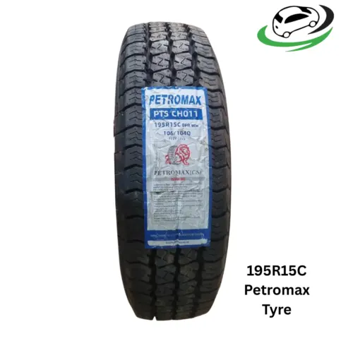 Illustration of 195r15c petromax tyre in kenya - price inclusive of professional tyre fitment