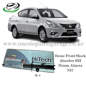 Illustration of nissan almera n17 front shock absorber assy rh 332152